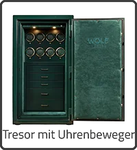 Tresor mit Uhrenbeweger